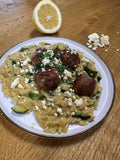 Pork & Feta Orzotto